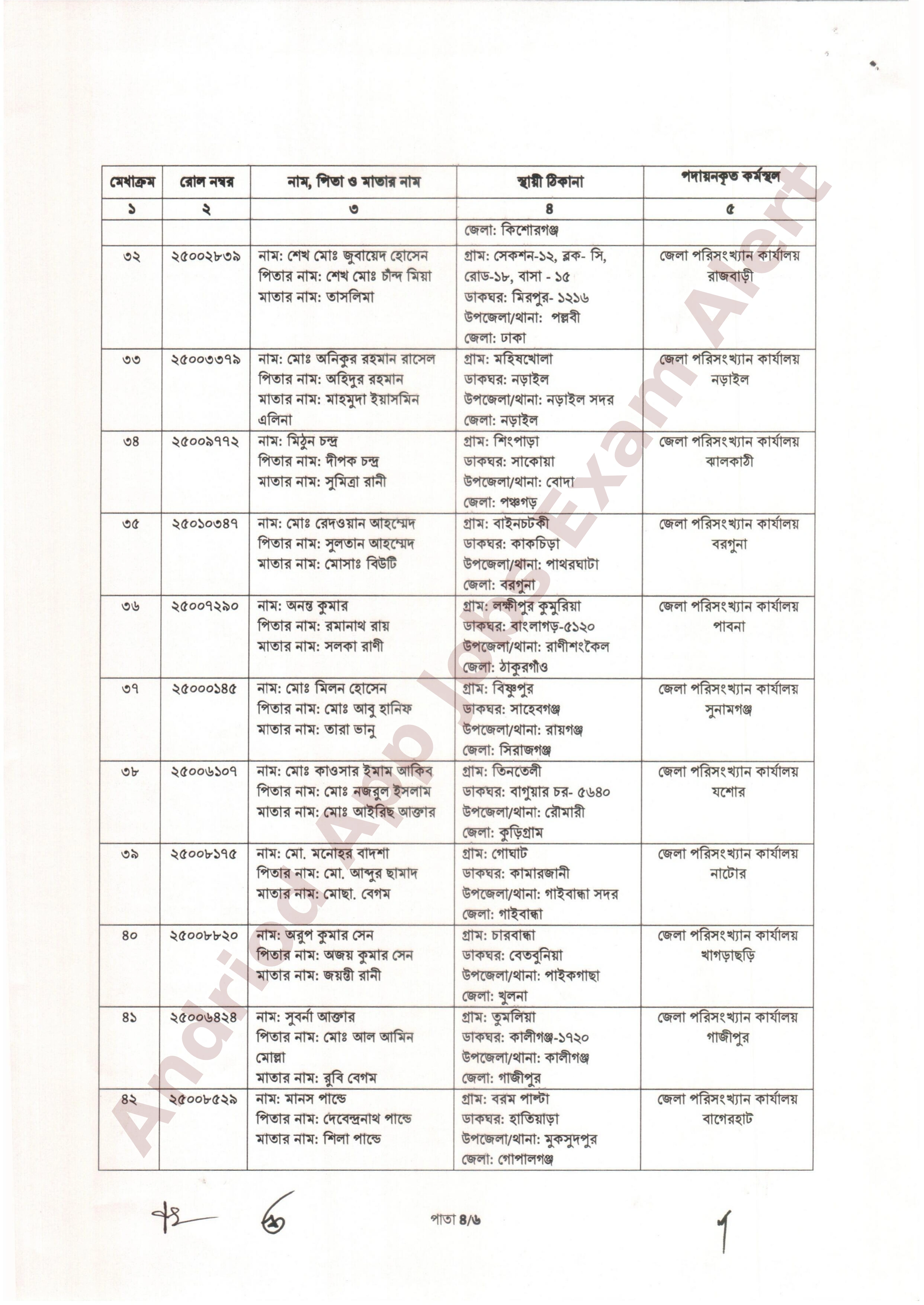 বাংলাদেশ পরিসংখ্যান ব্যুরোর চূড়ান্ত ফলাফল প্রকাশ