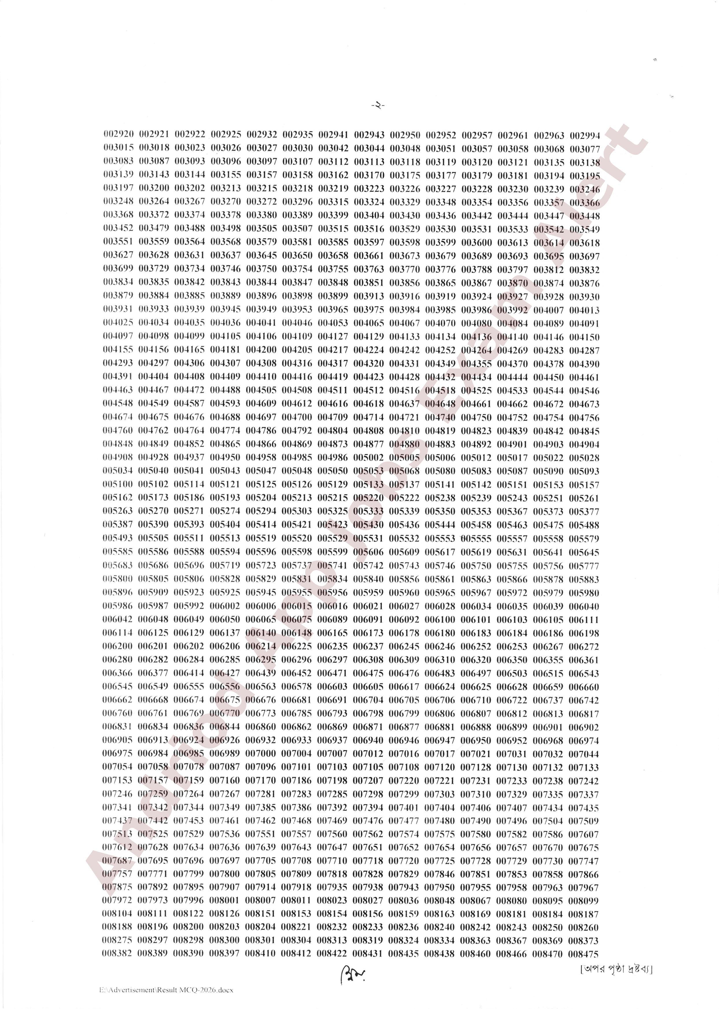 ফায়ার সার্ভিস ও সিভিল ডিফেন্স অধিদপ্তরের চাকরির MCQ পরীক্ষার ফলাফল প্রকাশ