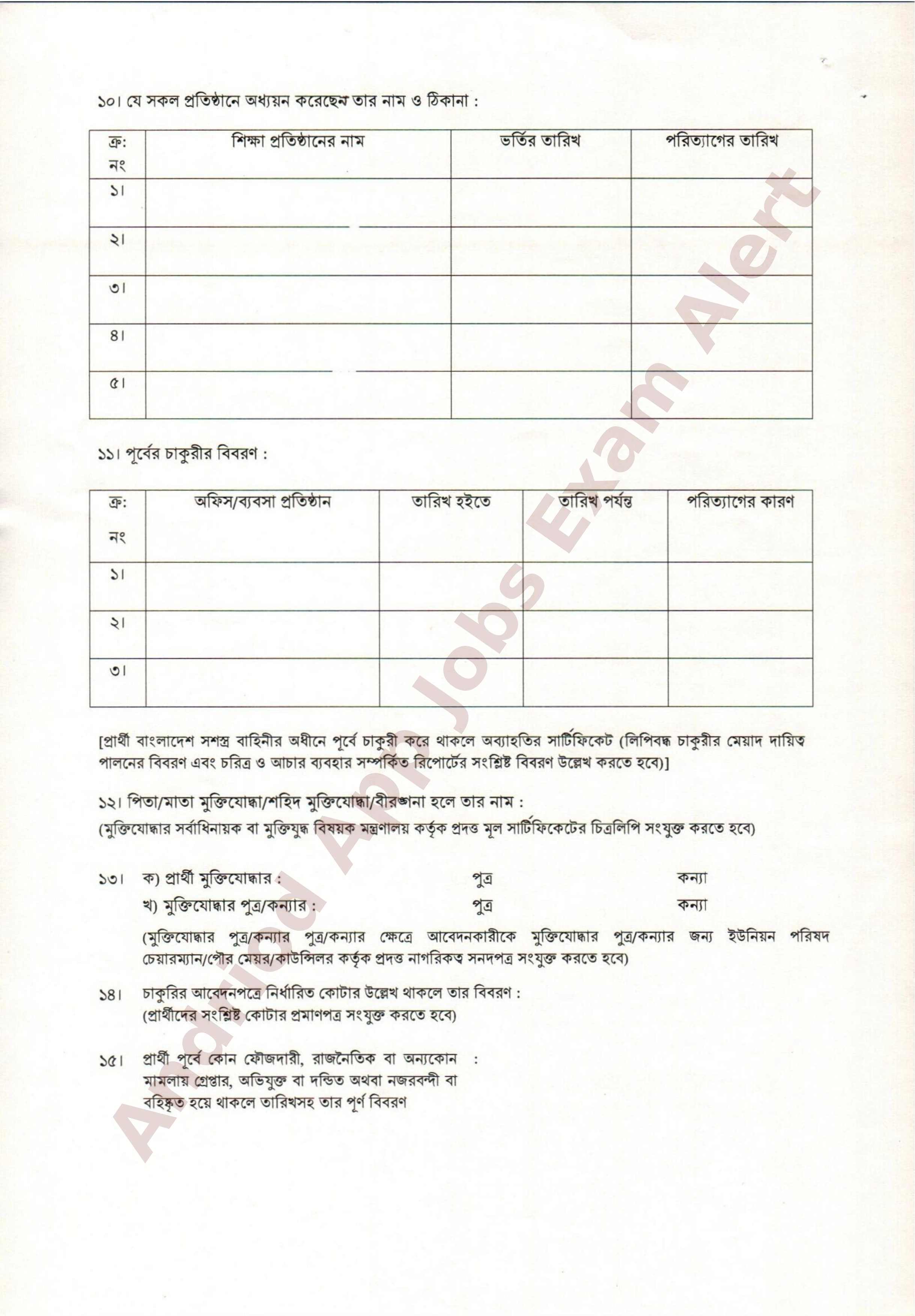 মাদকদ্রব্য নিয়ন্ত্রণ অধিদপ্তরের বিভিন্ন পদের নিয়োগের ফলাফল (অপেক্ষমাণ তালিকা) প্রকাশ