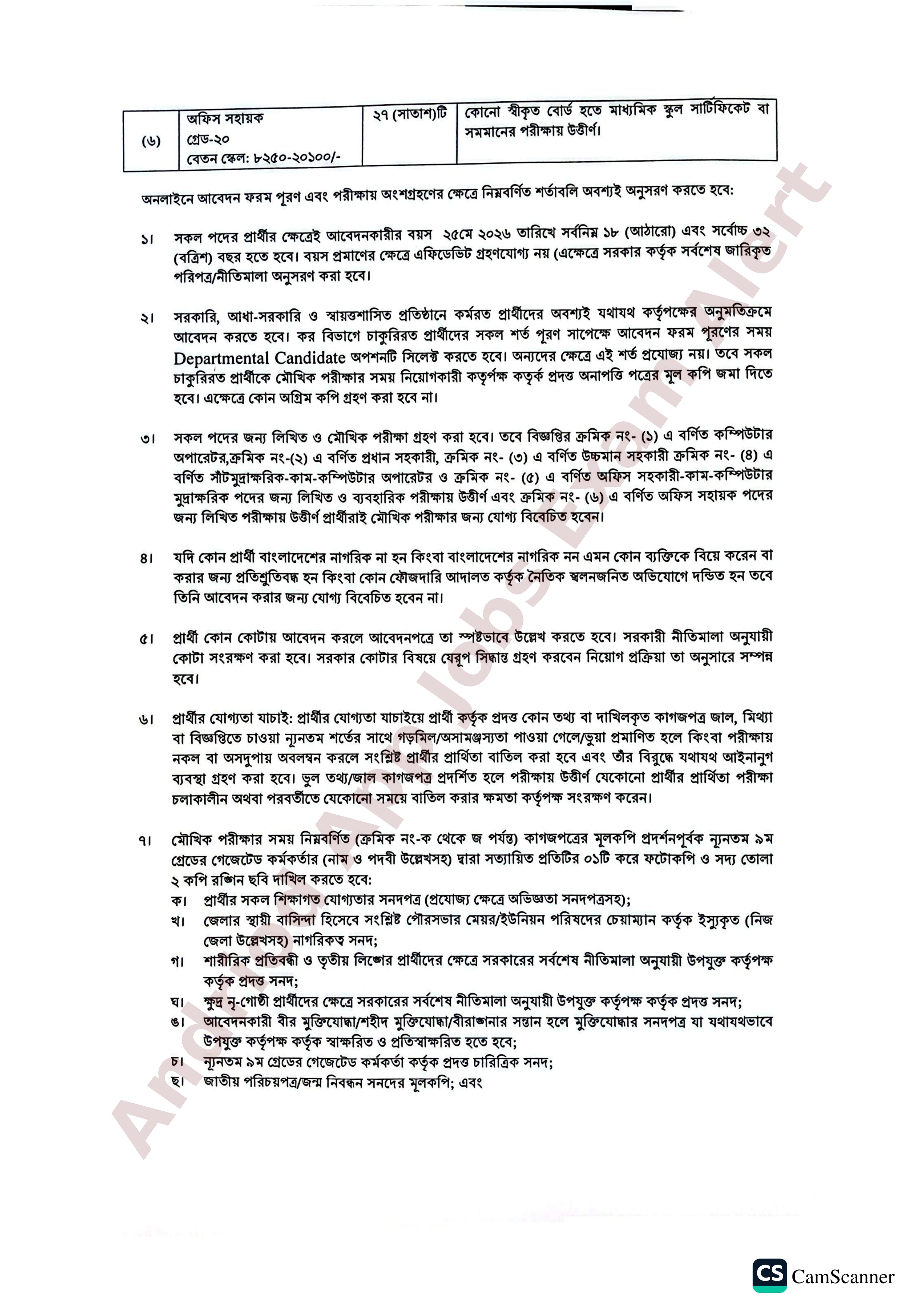 ১২২ পদে কর অঞ্চল-যশোরের নতুন নিয়োগ বিজ্ঞপ্তি প্রকাশ