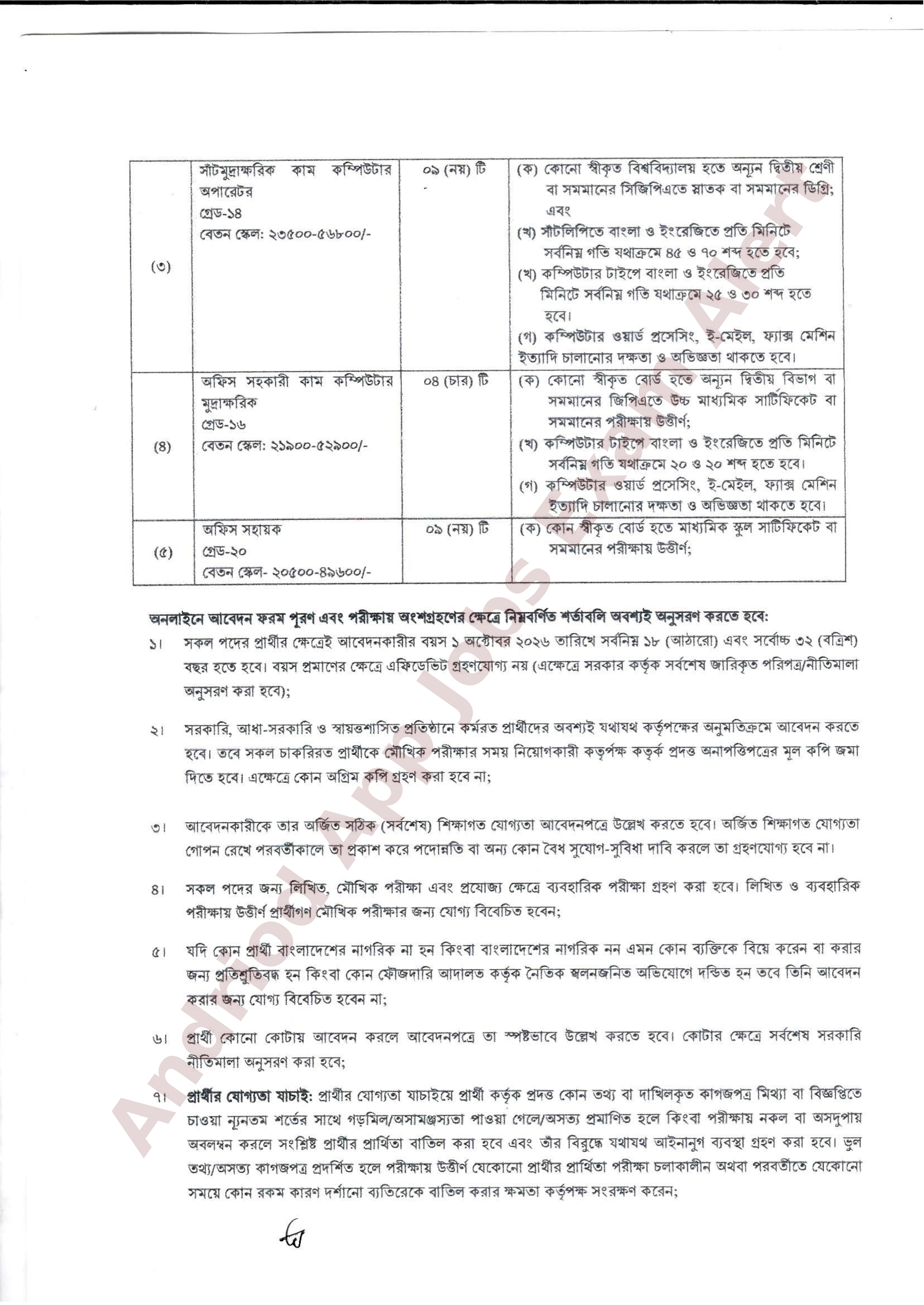 ২৬ পদে কর অঞ্চল-১, চট্টগ্রামের নতুন নিয়োগ বিজ্ঞপ্তি প্রকাশ