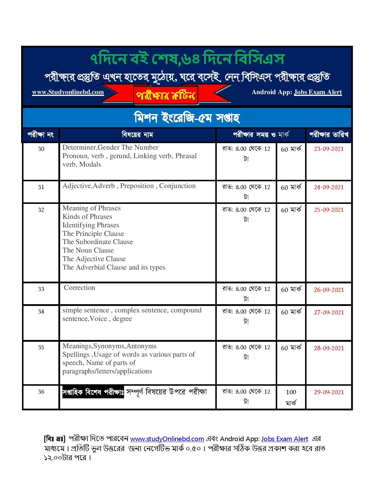 ৭দিনে বই শেষ,৬৪ দিনে বিসিএস!! ৪৩ তম বিসিএসের Model test শুরু ২৫ তারিখ থেকে 