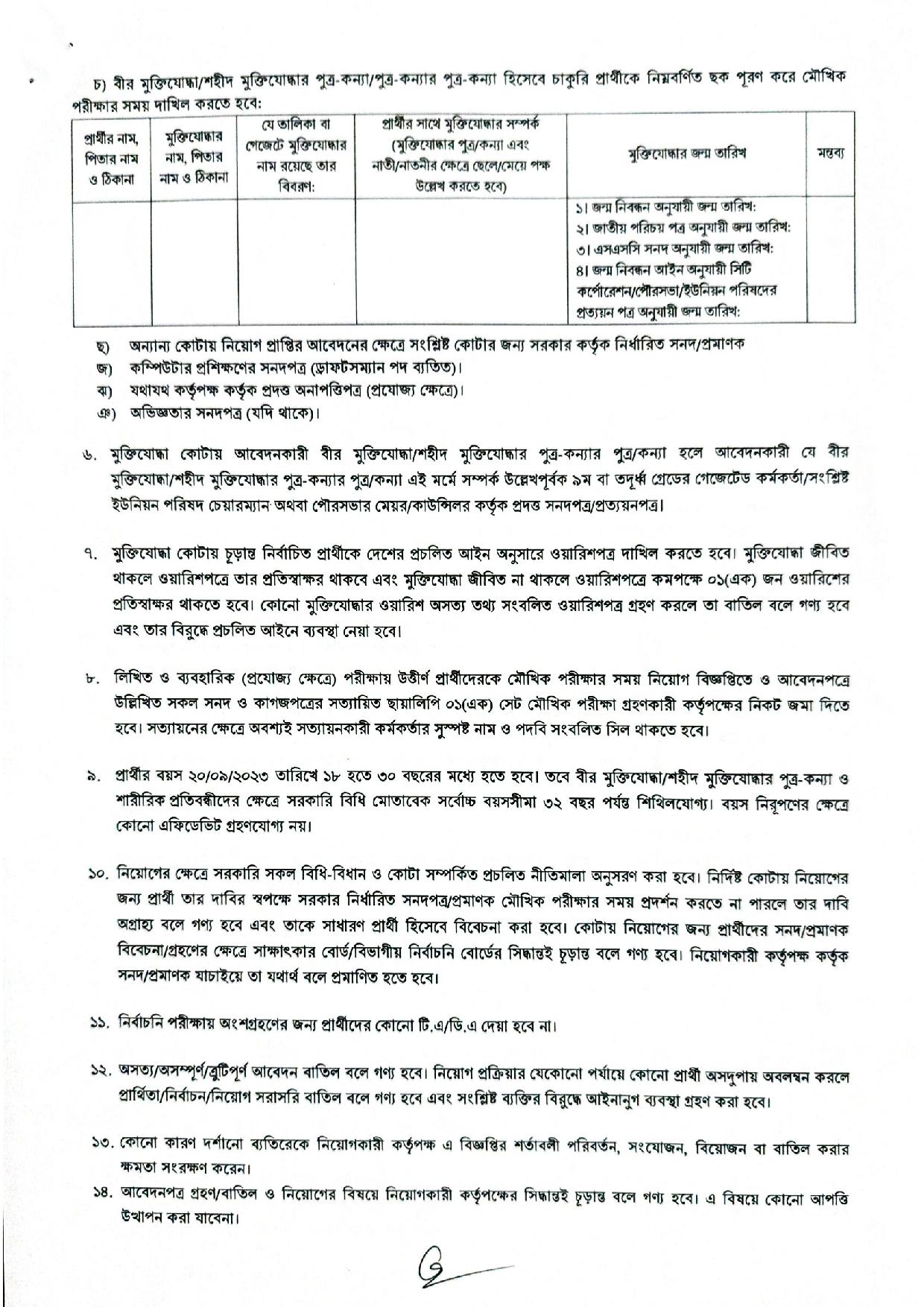 ১২০ পদে জেলা প্রশাসকের কার্যালয় নওগাঁ এর নতুন নিয়োগ বিজ্ঞপ্তি প্রকাশ 