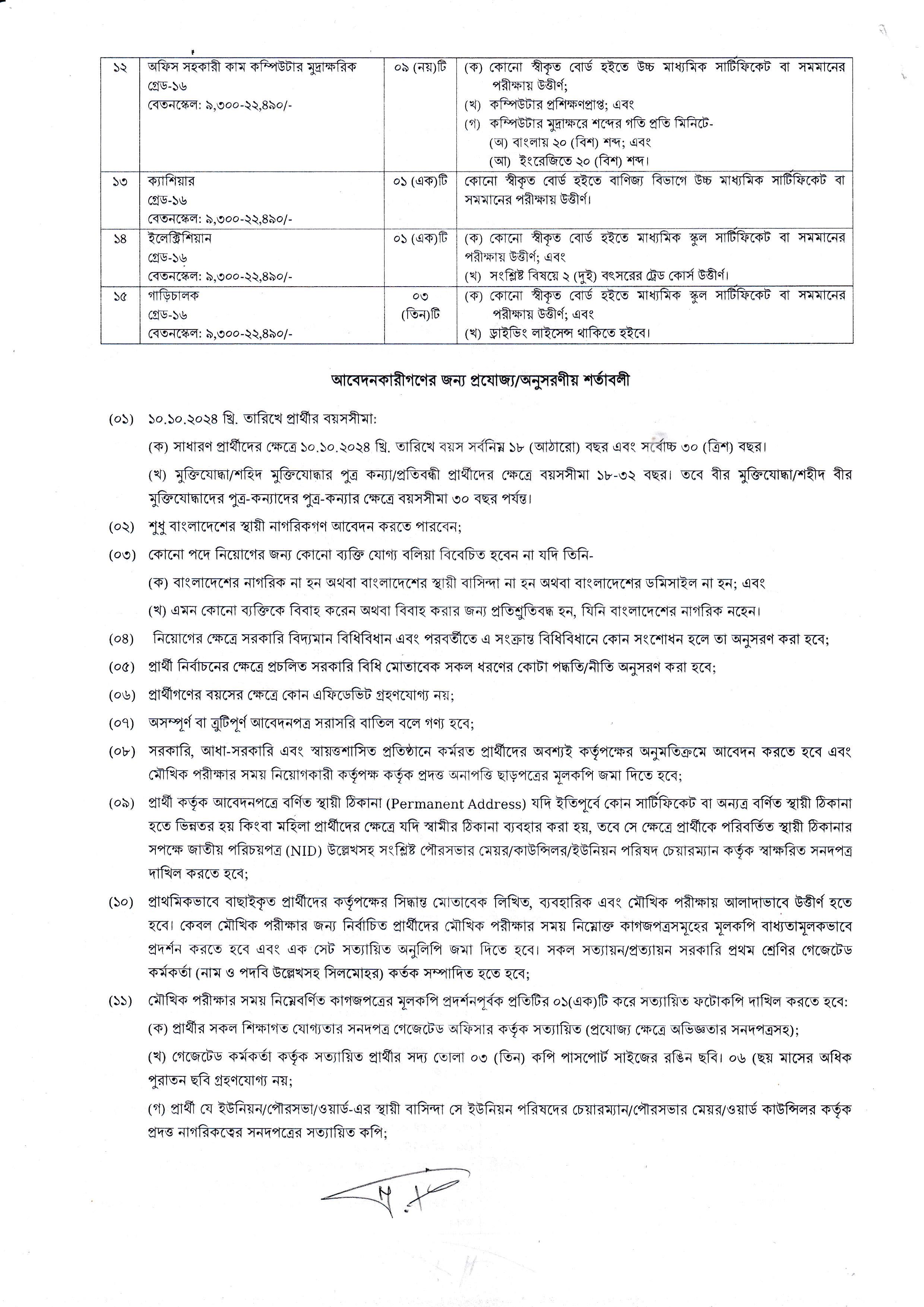 বাংলাদেশ চলচ্চিত্র ও টেলিভিশন ইনস্টিটিউট এর নতুন নিয়োগ বিজ্ঞপ্তি প্রকাশ